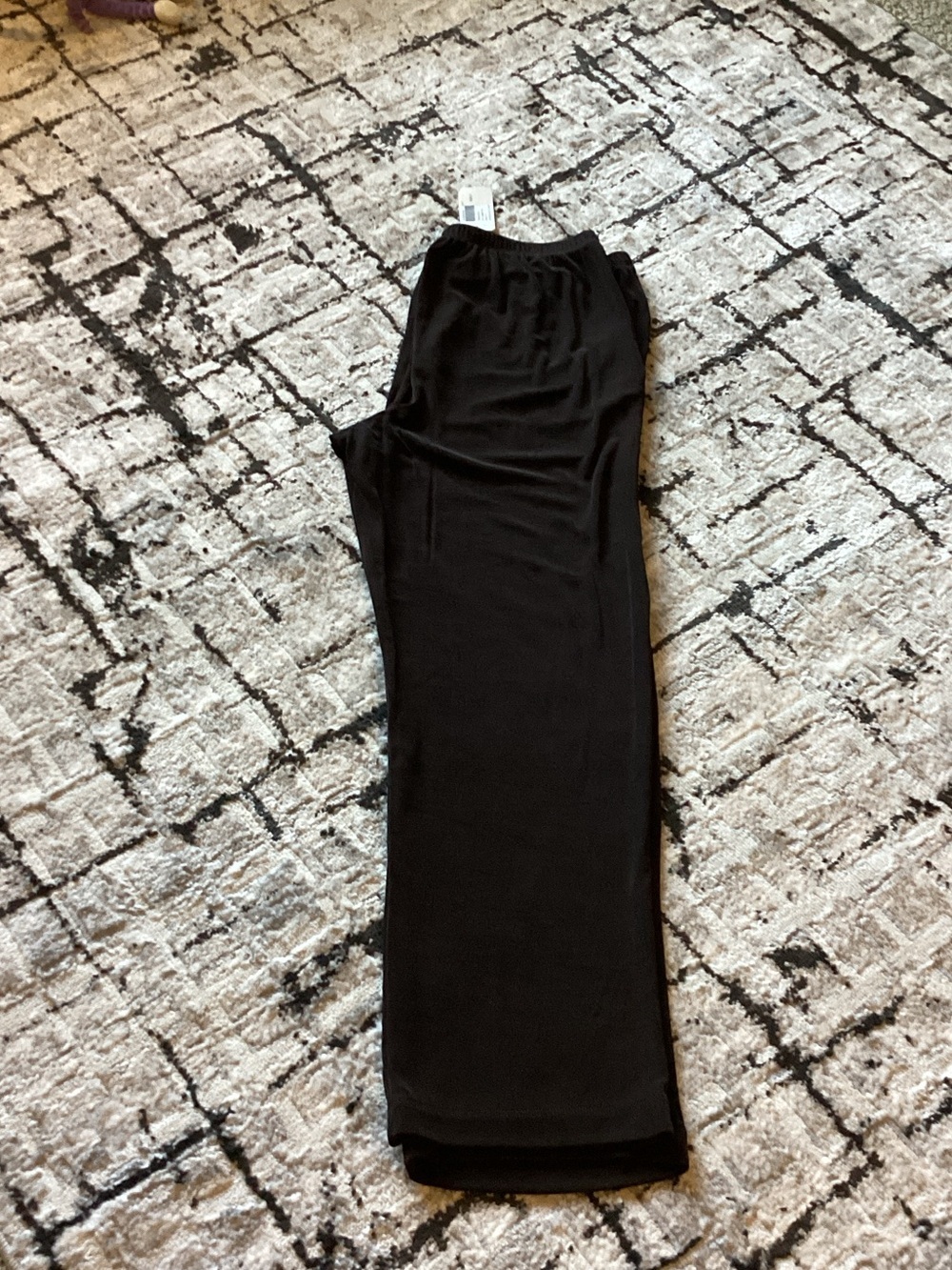 New Chico's chocolate brown travelers Straight-Leg Pants